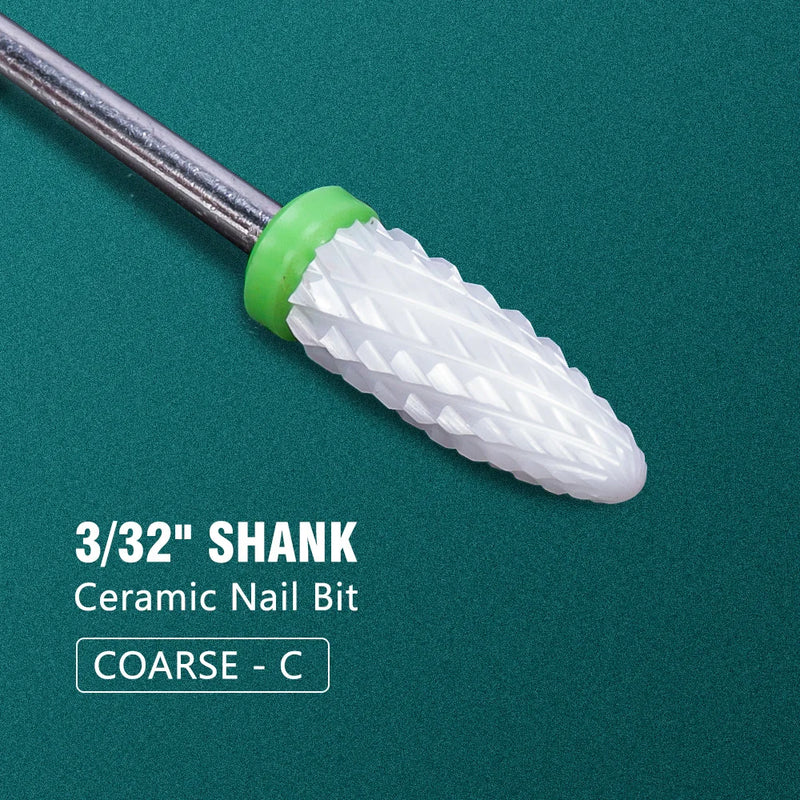 Dmoley Tungsten Carbide Nail Drill Bit Electric Manicure Drills For Milling Cutter Ceramic Nail Burr Pedicure Accessories