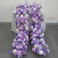 2M Luxurious Pink Rose Runner Flower Row Wedding Backdrop Decor Floral Arrangement Sofa Table Party table Window Display Props