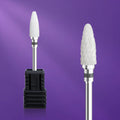 Ceramic Tungsten Carbide Nail Drill Bit Rotate Burr Milling Nail Cutter Bits Electric Drill Machine For Manicure Pedicure Tools