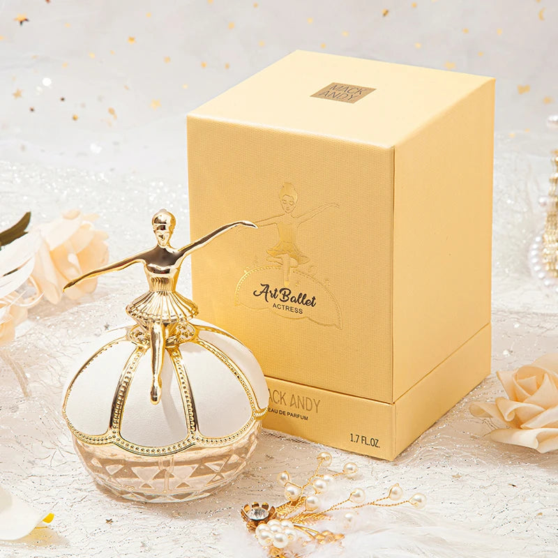 50ML 1.7FL.OZ Ballet Dancer Perfume, Original Gift Set Women's EDP Spray, Fresh Fruity/Woody Floral Notes Ideal Holiday Gifts