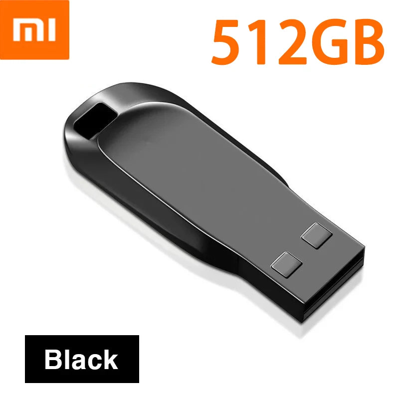 Original Xiaomi Pen Drive 2 TB USB 3.0 Flash Metal Drive 1TB Large Capacity High-Speed Transfer Storage Waterproof Memory U Disk