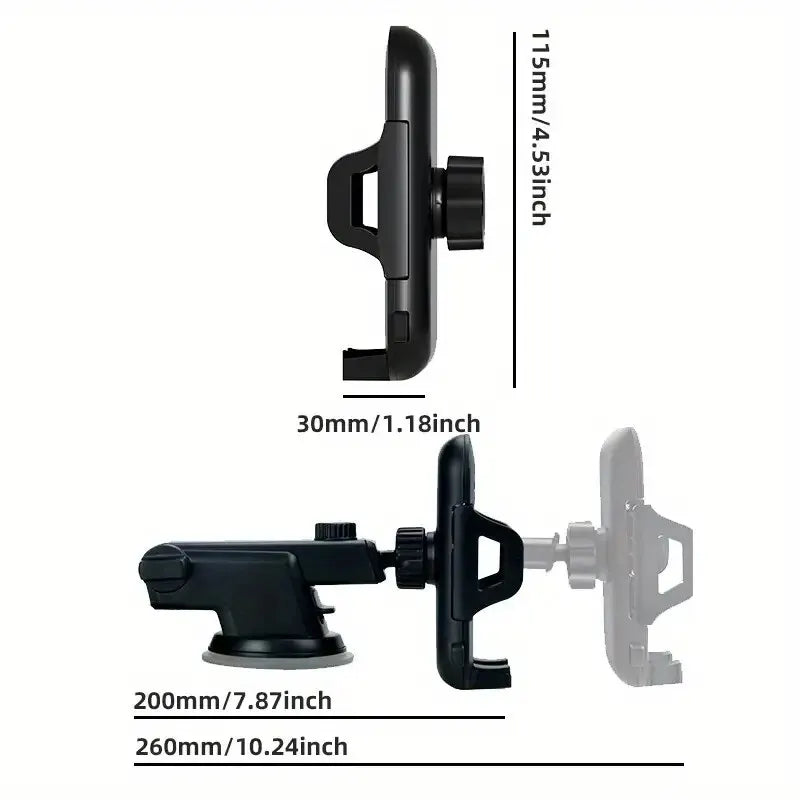 Sucker Car Phone Holder Mount Stand Suction Cup Smartphone Mobile Cell Support in Car Bracket For iPhone Xiaomi Huawei Samsung