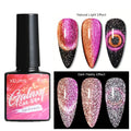 5/7/8ml Super-Bright Metallic Painting Liner Gel Polish Silver/Gold/Rose Mirror Gel Nail Polish Semi Permanent UV Nail Art Verni
