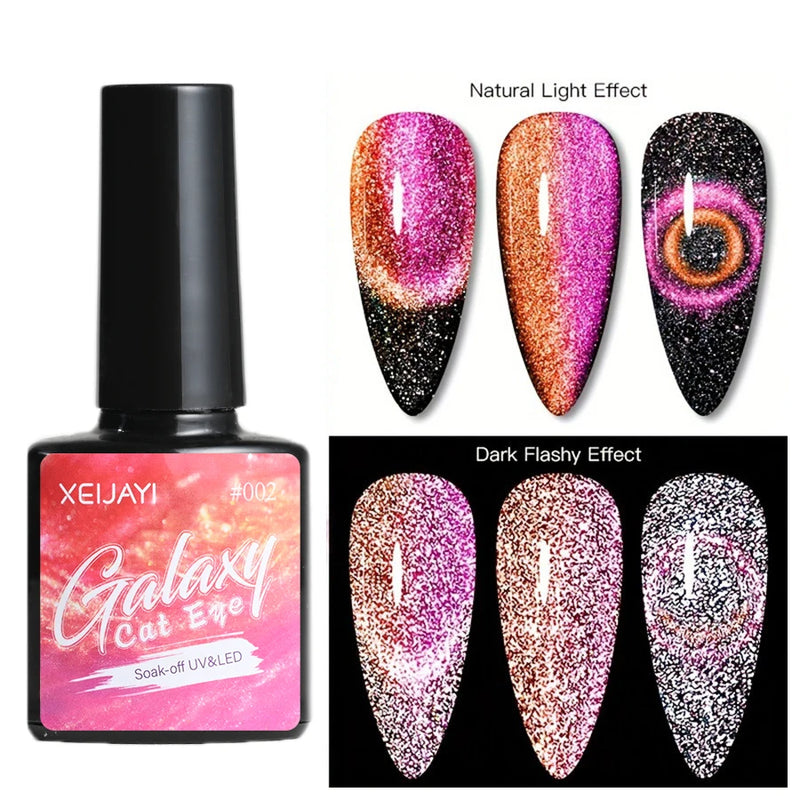 5/7/8ml Super-Bright Metallic Painting Liner Gel Polish Silver/Gold/Rose Mirror Gel Nail Polish Semi Permanent UV Nail Art Verni