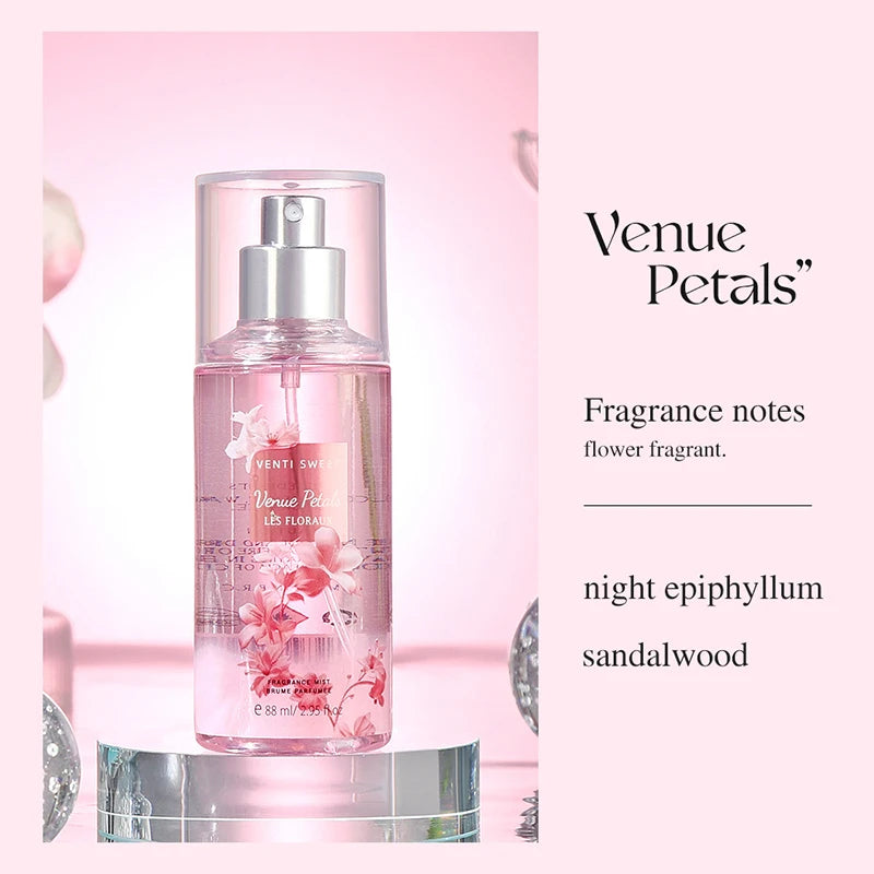 Thai Brand Floral Perfume 88ml Mulberry Coconut Body Spray Lasting Fruity Deodorant Sexy Charming Tempting Cherry Blossom Perfum