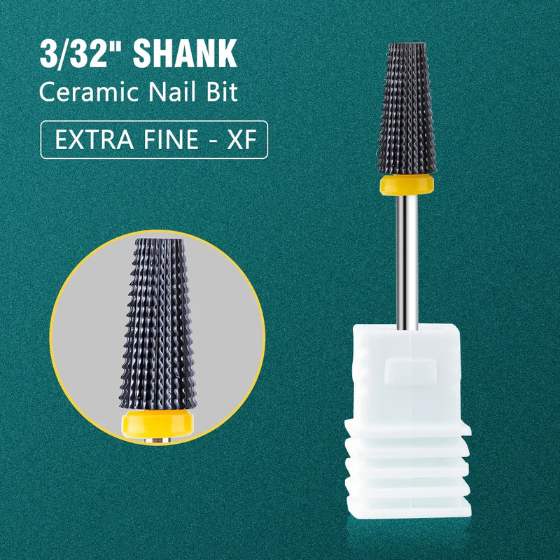 Dmoley Tungsten Carbide Nail Drill Bit Electric Manicure Drills For Milling Cutter Ceramic Nail Burr Pedicure Accessories
