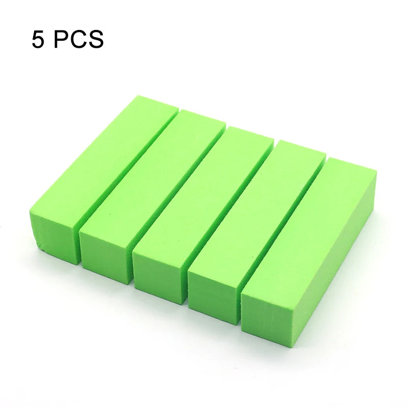 Nails Buffer Grind Buffing Block pink Nail File For Pedicure Manicure Care Nail Art Sponge Buffer Polish Nail accessories Tools