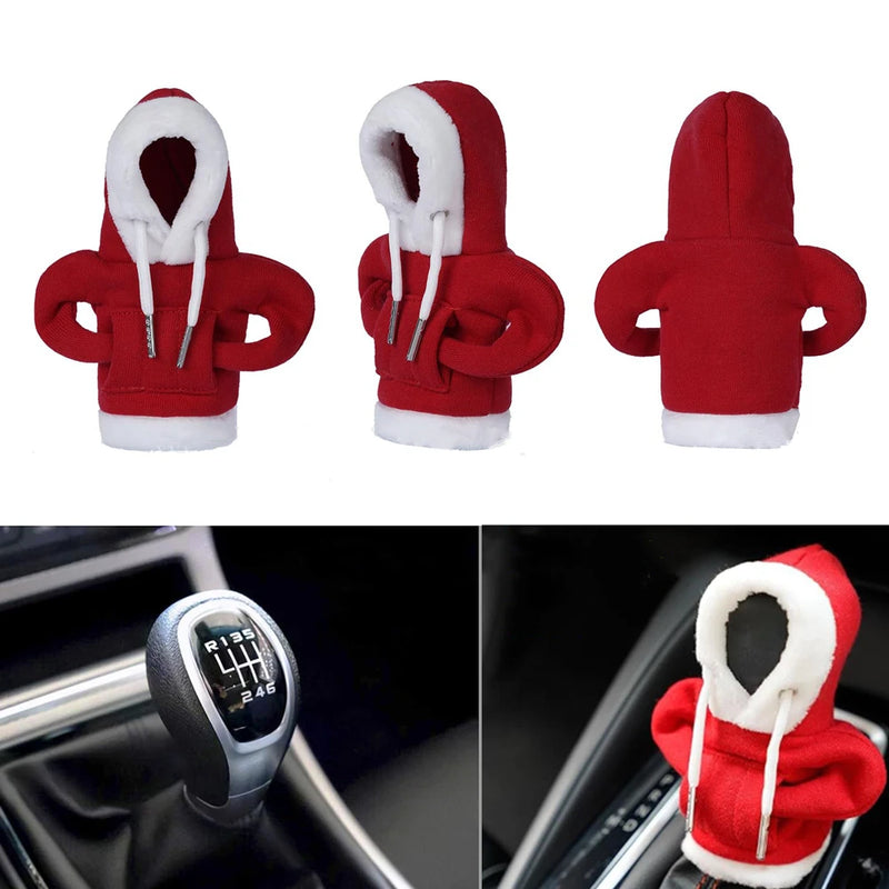 Stick Shift Gearshift Cover Gearbox Hoodies Car Decorating Shift Knob Covers Speed Lever Changes Sweatshirt Gear Lever Sweater