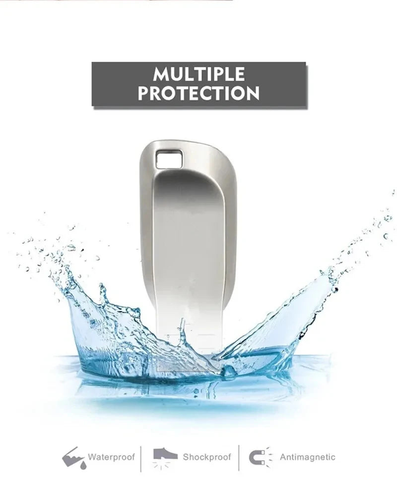 Original Xiaomi Pen Drive 2 TB USB 3.0 Flash Metal Drive 1TB Large Capacity High-Speed Transfer Storage Waterproof Memory U Disk