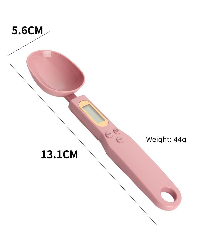 Electronic Scale Measuring Spoon Scale High Precision Grams Spoon Ground Coffee Weighing Spoon Baby Milk Powder Weighing Scale Measuring Spoon Measuring Spoon
