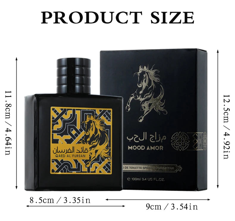 100ml High Quality Original Arabian Perfume For Men Women Lasting Fragrances Eau De Parfum Homber Body Spray Pheromone Deodorant