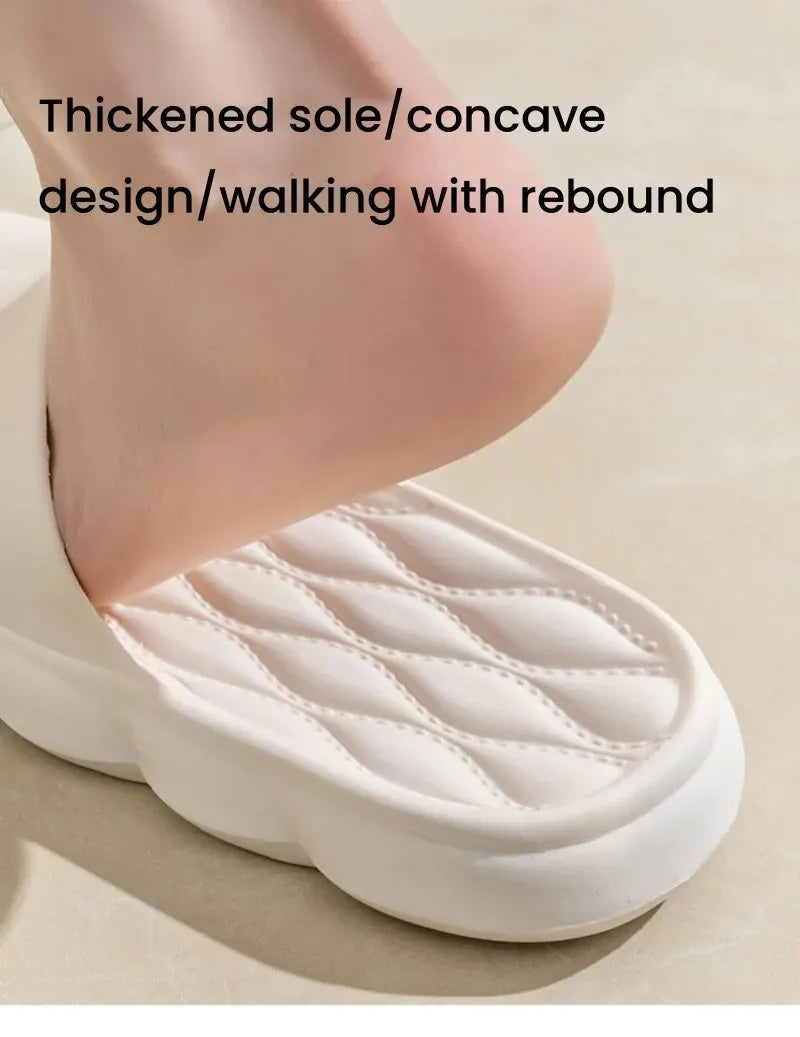 Women Summer Slippers Men Home Shoes Household Indoor Bathroom Bathing Couple EVA Slippers Sandals Slippers Anti-slip Anti-odor