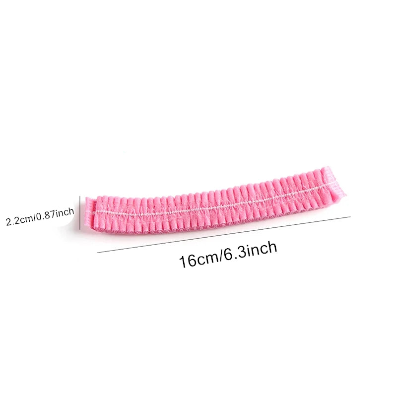 100pcs Microblading Accesories Permanent Makeup Disposable Hair Net Caps Sterile Hat For Eyebrow Tattoo