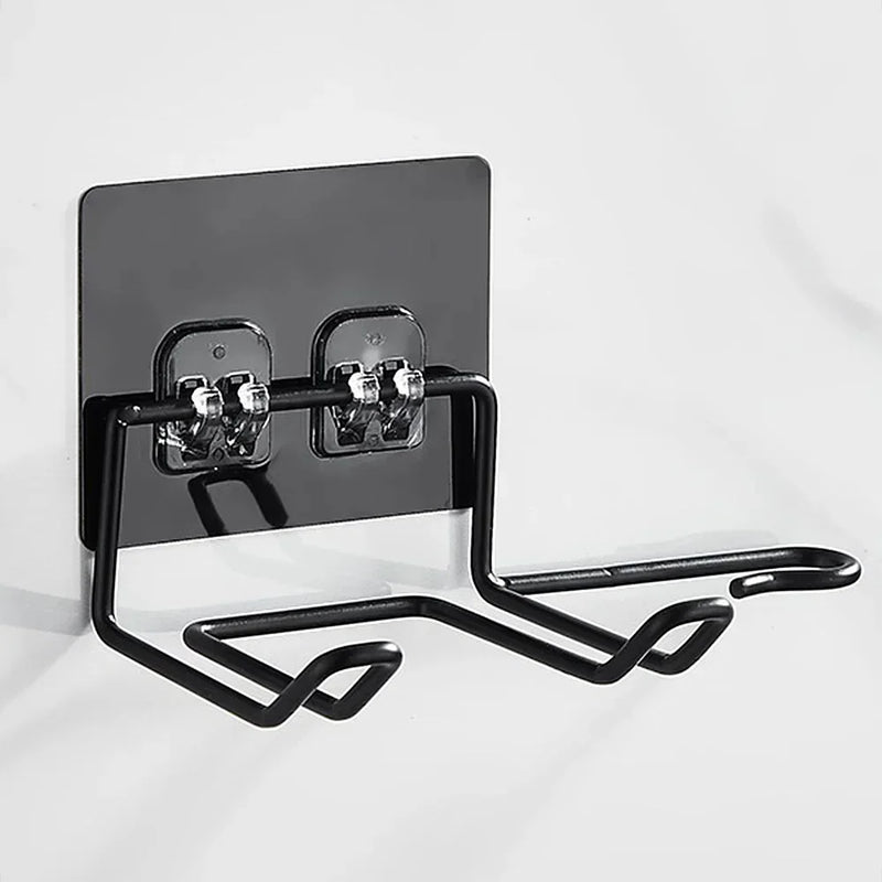 Holder Wall Mounted Hair Straightener Dryer Holders Organizer Storage Rack Shelf Bathroom Accessories