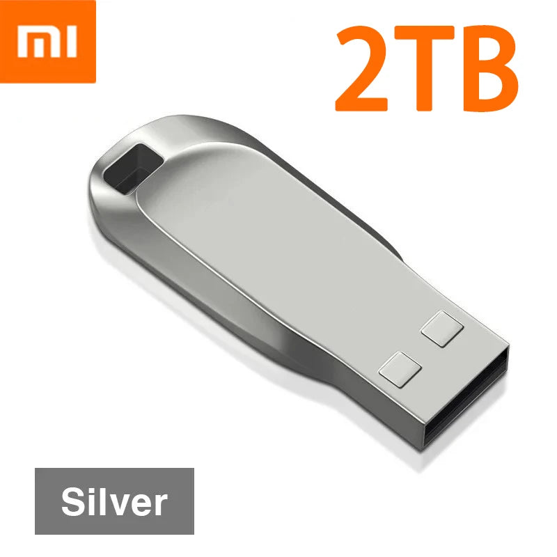 Original Xiaomi Pen Drive 2 TB USB 3.0 Flash Metal Drive 1TB Large Capacity High-Speed Transfer Storage Waterproof Memory U Disk