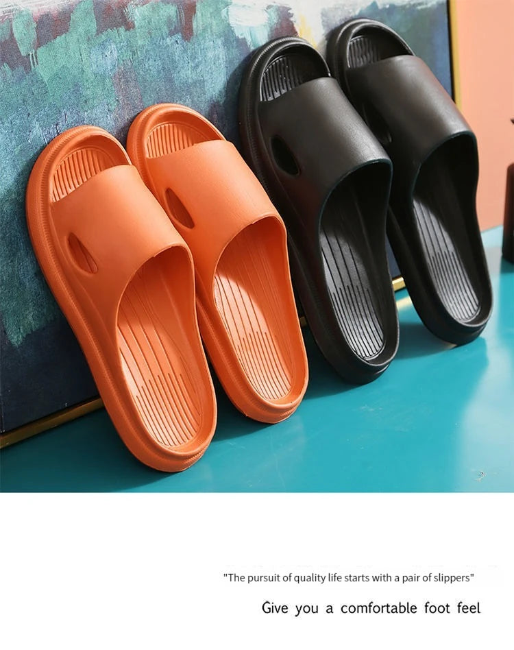 Non Slip Slides Lightweight Open Toe Quick Dry Slippers For Indoor Outdoor Bathroom Beach Summer Indoor Outdoor Eva Slippers