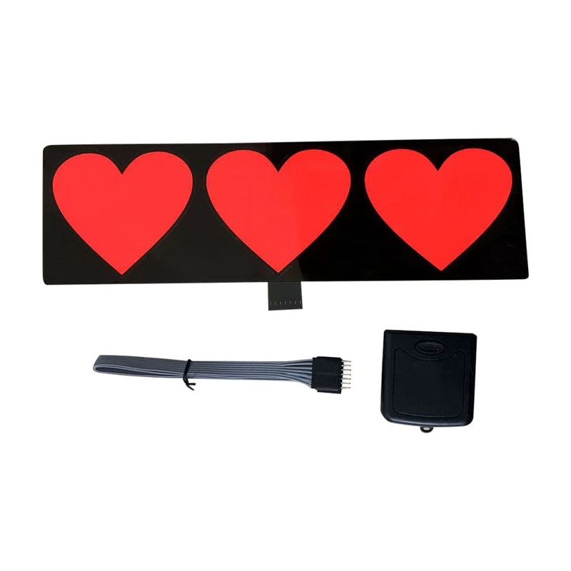 Wanted 5 Star JDM Car Windshield Glow Panel Electric Marker Lamp Blue LED Decoration Light Sticker Flashing Lights