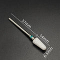 Ceramic Carbide Nail Drill Bit Rotate Burr Milling Nail Cutter Bits Electric Drill Machine For Manicure Pedicure Tools
