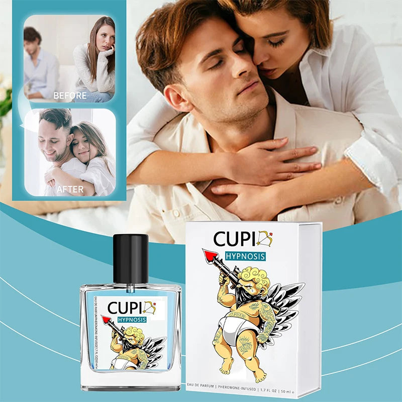 50ml CUPID Hypnosis Perfume Long Lasting Pheromone Fragrance Perfume Cologne Mysterious Oriental Fragrance Awakens Soul Exotic