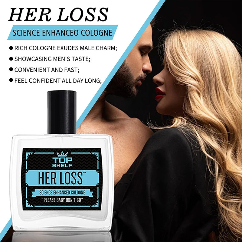 Men Perfume Pheromone Cologne Her Loss Raw Attraction & Confidence Long-lasting Irresistible Scent Spray Feromonas Perfume 100ml