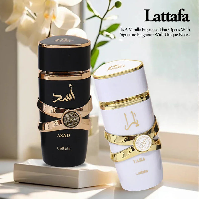 100ml Lattafa Yara For Women Eau De Parfum Spray High Quality Arabian Perfume Lasting Fragrance Pheromone Light Fragrance