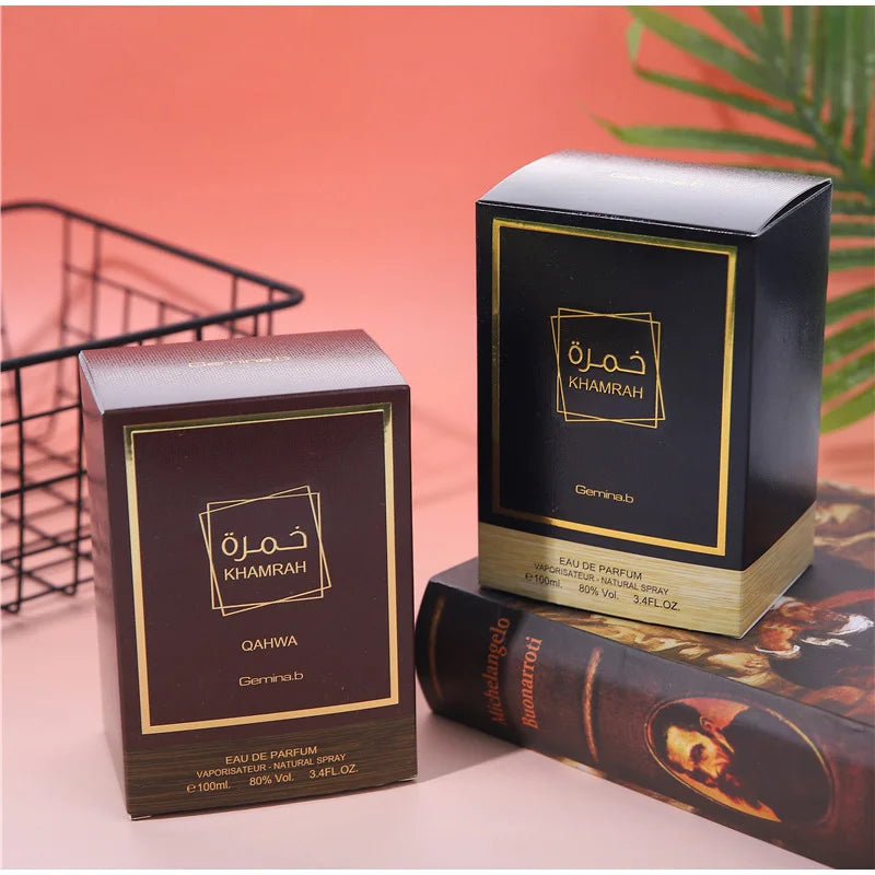 100ML Original Arab Dubai Woody Scent Genuine Men Perfume,Long-Lasting Cologne Light Fragrance Charming Dating Eau De Toilette