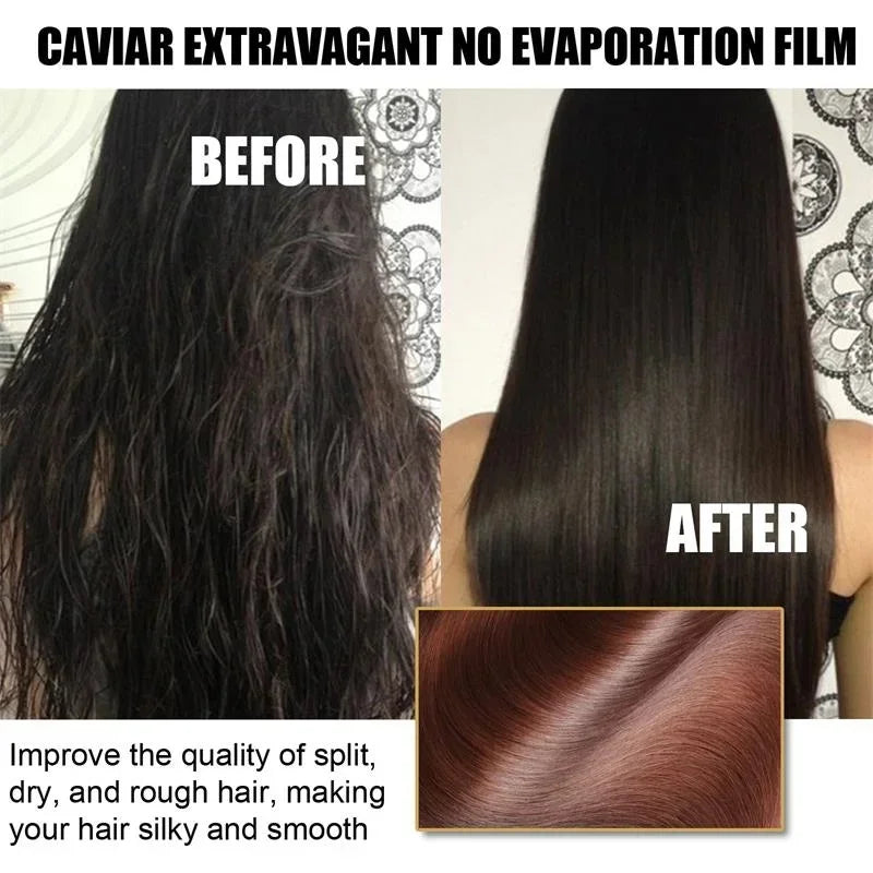 Keratin Collagen Hair Mask Magical Straighten Repair Dry Frizzy Damaged Treat Cream Pro Soft Smooth Shiny Deep Moisturizing Care