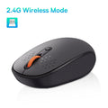 Baseus Mouse Bluetooth Wireless Computer 1600DPI Silent Mouse with 2.4GHz USB Nano Receiver for PC MacBook Tablet Laptop Mouse
