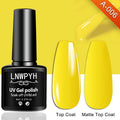 Nail Gel Polish 36 Color Gel Nail Polish Semi Permanent Gel Vernis Base Top Coat Nail Art Manicure Soak Off LED UV Gel Varnishes