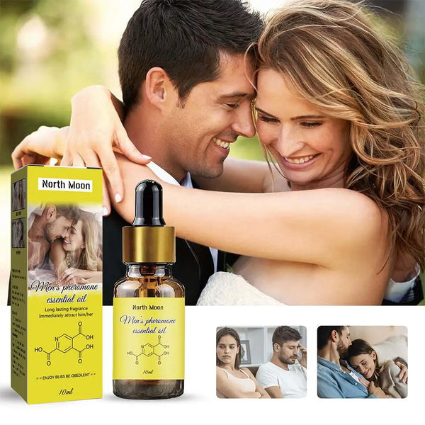 10ml Men's Pheromone Essential Oil Long Lasting Natural Refreshing Body Essence Fragrance Attracts Women Into Fragrances New