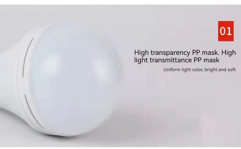 7W/9W/12W/15W LED Emergency Light Bulb Handheld Charging Energy-Saving Light Bulb Household Power Failure Emergency Light Bulb