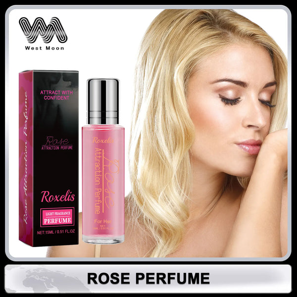 Rose Perfume Spray For Women Glamour Protable Perfume Long-Lasting Charm Fresh Light Fragrance Non-greasy Pheromone Spray Gift