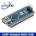Mini / Type-C / Micro USB Nano 3.0 With the bootloader compatible Nano controller for arduino CH340 USB driver 16Mhz ATMEGA328P