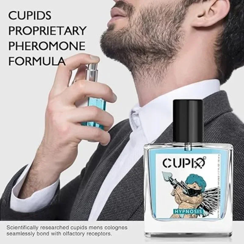 50ml Original EDP Hypnosis Pheromone  Cupid Long Lasting Romanti Enhances Intimacy High Quality Hombre Perfume Body Spray