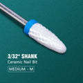 Dmoley Tungsten Carbide Nail Drill Bit Electric Manicure Drills For Milling Cutter Ceramic Nail Burr Pedicure Accessories