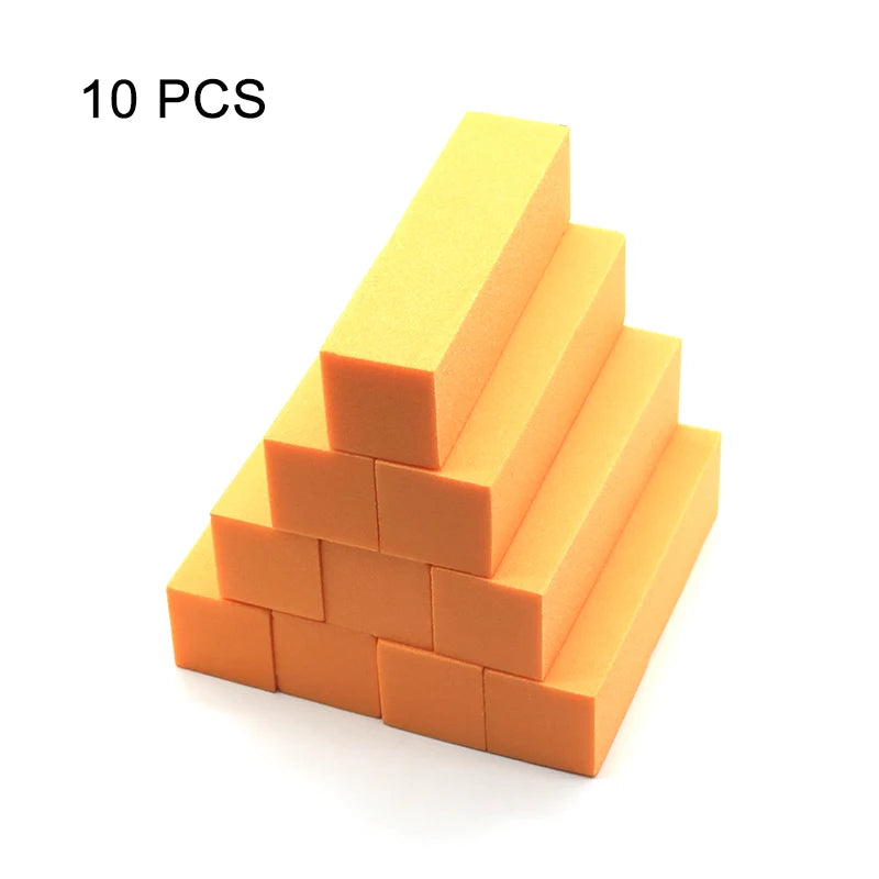 Nails Buffer Grind Buffing Block pink Nail File For Pedicure Manicure Care Nail Art Sponge Buffer Polish Nail accessories Tools