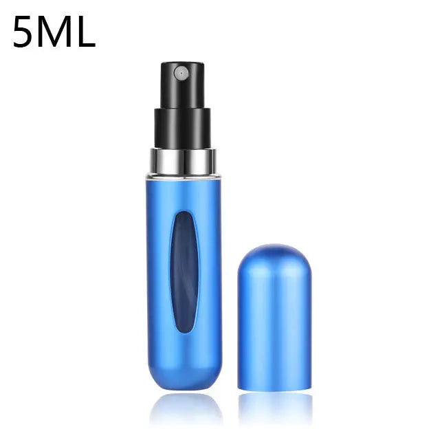 5/8ml Portable Perfume Atomizer Liquid Container For Cosmetics Mini Aluminum Spray Alcochol Empty Refillable Bottle