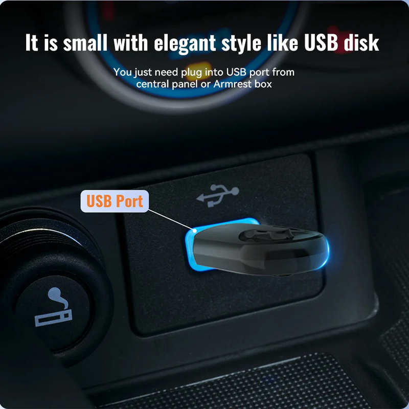 XUDA NEW Wireless CarPlay Android Auto Wireless Adapter Smart Mini Box Plug And Play WiFi Fast Connect Universal For Nissan