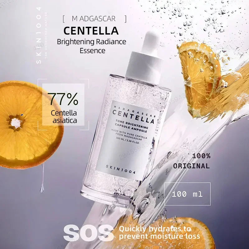 Korean Centella Tone Brightening Toner Facial Calming Moisturizing Serum Cream Gentle Cleanser Skincare Original Products Set