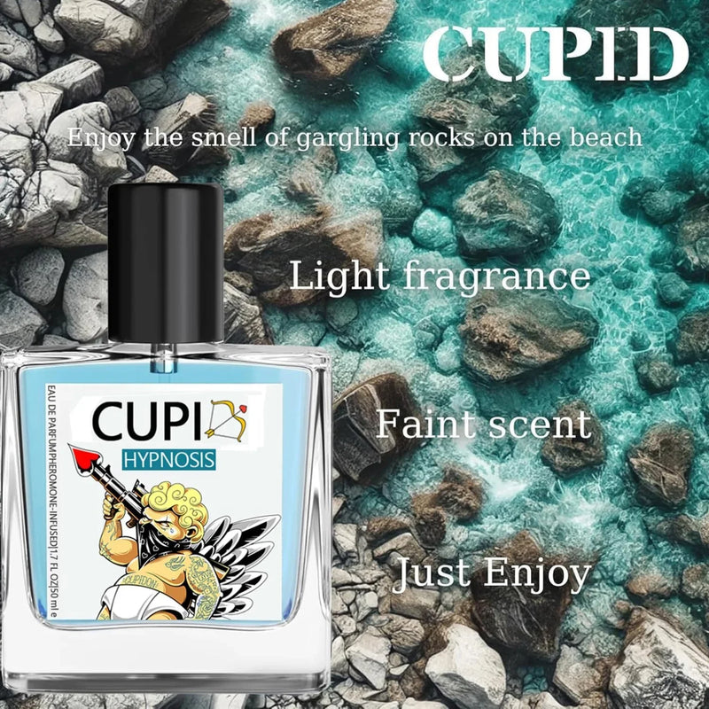 50ML Cupid Hypnosis Perfume Long Lasting Pheromone Fragrance Perfume Cologne for Men and Women Light  Cologne Fragrance