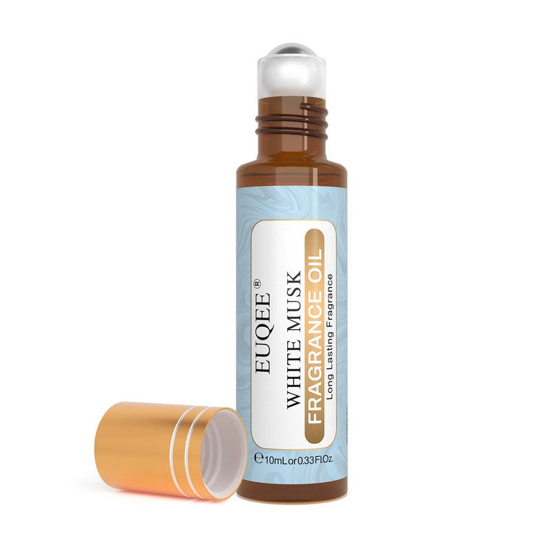EUQEE 10ML Angel Coconut Vanilla Good Girl Roller Fragrance Oils For Women Easy Carry,Long Lasting Aromatherapy Body Fragrance