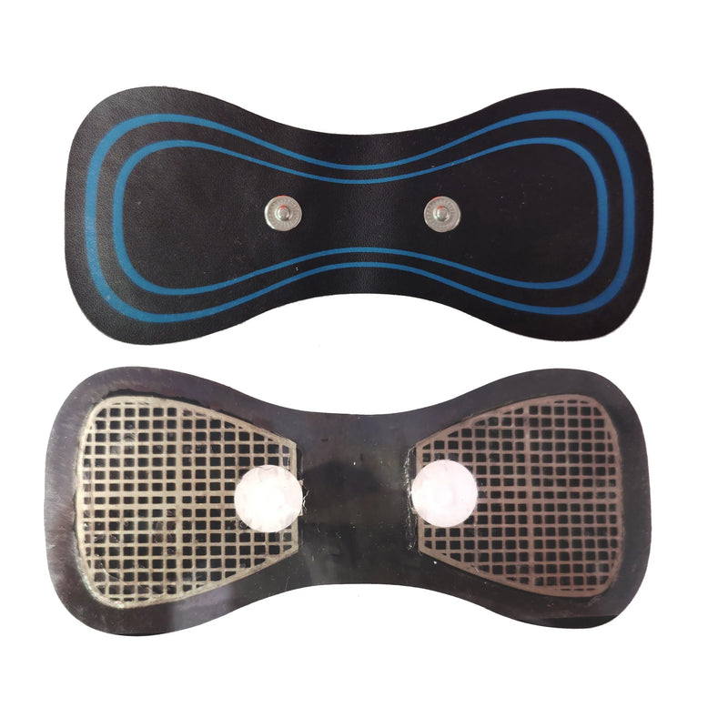 Mini Rechargeable Neck Massager Portable Electric Neck Massage Cervical Massage Patch 8 Modes 19 Level Relieve Muscle Fatigue