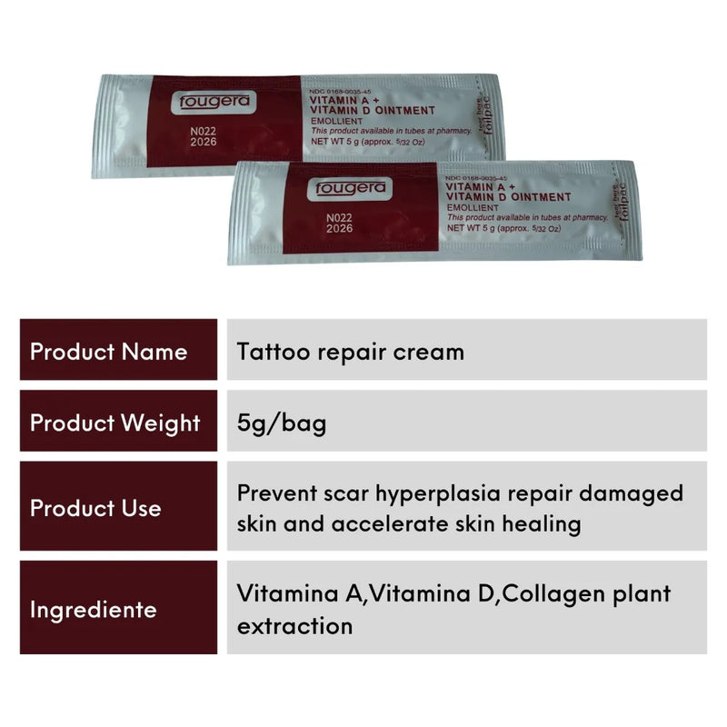 Tattoo Aftercare Cream A&D Fougera Vitamin Ointment Anti Scar Permanent Makeup Repair Gel For Tattoo Body Art Microblad Supplies