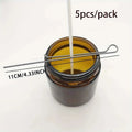 5/10Pcs 4.3 Inch Candle Wick Holders Clip Wick Fixer Stainless Steel Holders for Candle Making Metal Wick Centering Device Tools