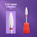 LadyMisty Ceramic Tungsten Nail Drill Bit Milling Cutter For Manicure Pedicure Nail Files Buffer Nail Art Equipment Accessory