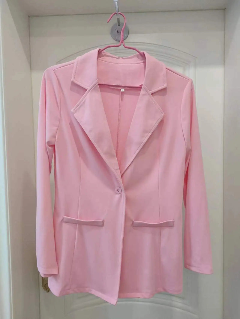 2024 Spring Summer Women's Two Piece Casual Sets Elegant Blazer Suit and Floral Print Shorts Ladies Matching Set Blazer Shorts