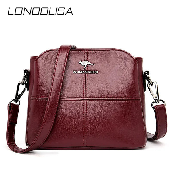 Casual Women's Bag High Quality Pu Leather Shoulder Bags for Women 2022 Ladies Crossbody Bag Purses and Handbags Luxury Designer