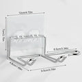 Holder Wall Mounted Hair Straightener Dryer Holders Organizer Storage Rack Shelf Bathroom Accessories