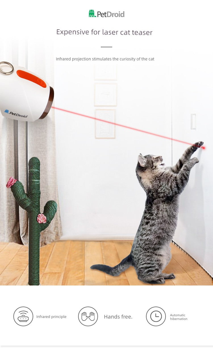 Gigwi Automatic Laser Cat Teaser Relief Toys