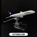 Scale 1:400 Metal Aircraft Replica Delta B747 Plane Boeing Airbus Model Aviation Diecast Miniature Art Kids Toys for Boys